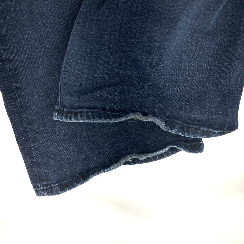 Gap 1969 Jeans Perfect Boot Indigo Blue Dark Mid 30 R 31 x 31 Womens Hippie Boho - Picture 11 of 14